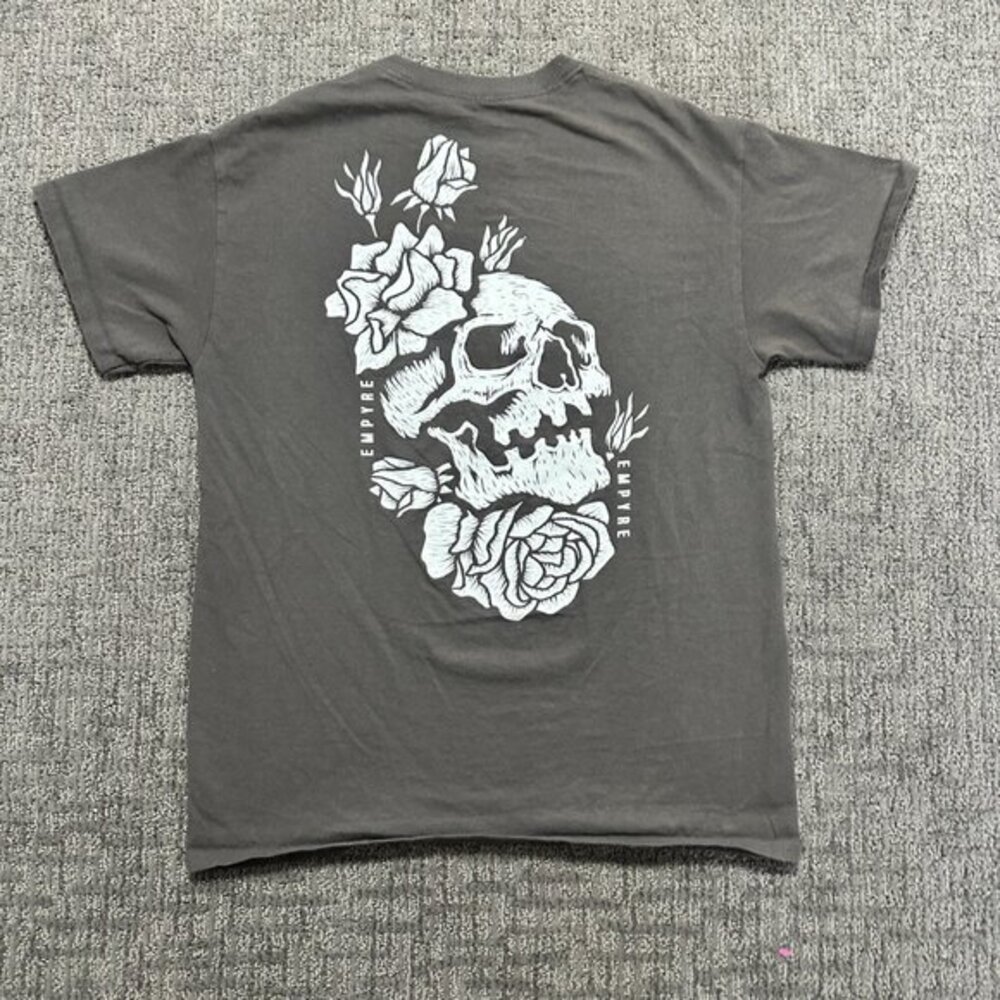 men’s y2k empyre‎ skull graphic shirt